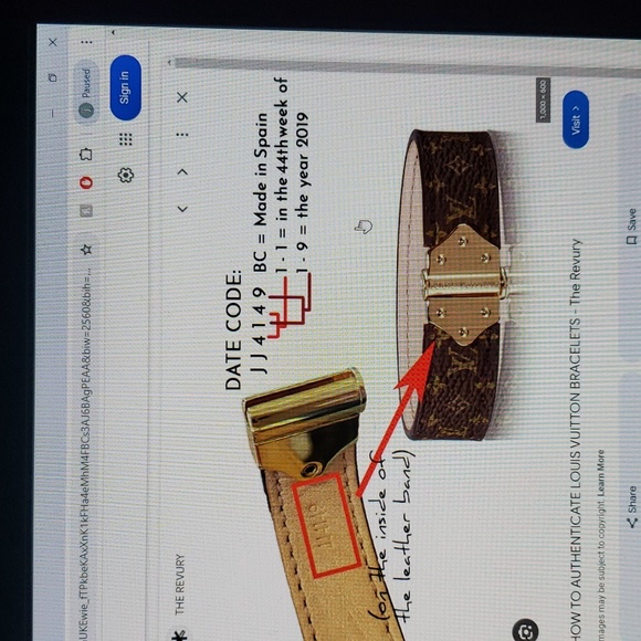 Louis Vuitton necklace with box and bag LE 0115 - Picture 15 of 17